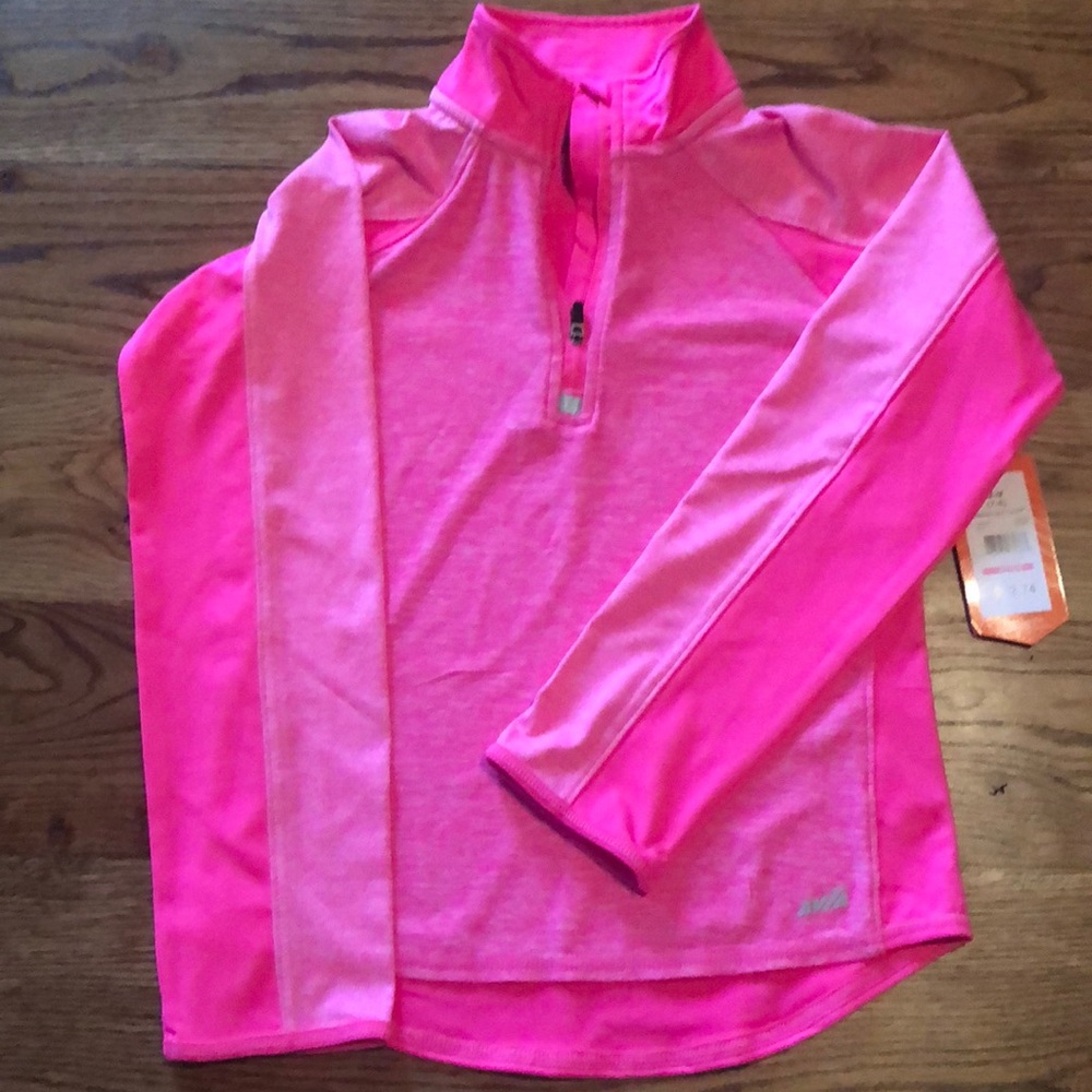 Girls athletic 1/4 zip pullover